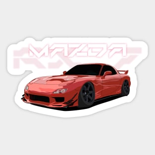 Mazda RX-7 Sticker